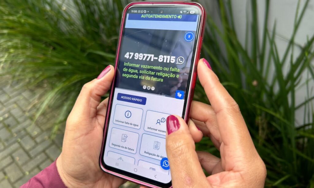 Águas de Joinville lança novo site para facilitar o acesso aos serviços digitais e informações ao cidadão