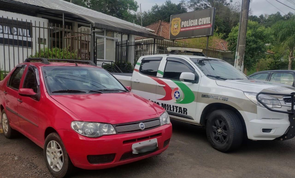 Polícia Militar recupera veículo furtado na região