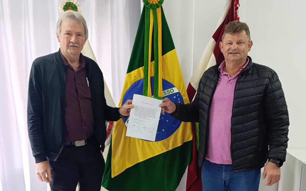 Loivo Zoz assume como prefeito em exercício de Tunápolis