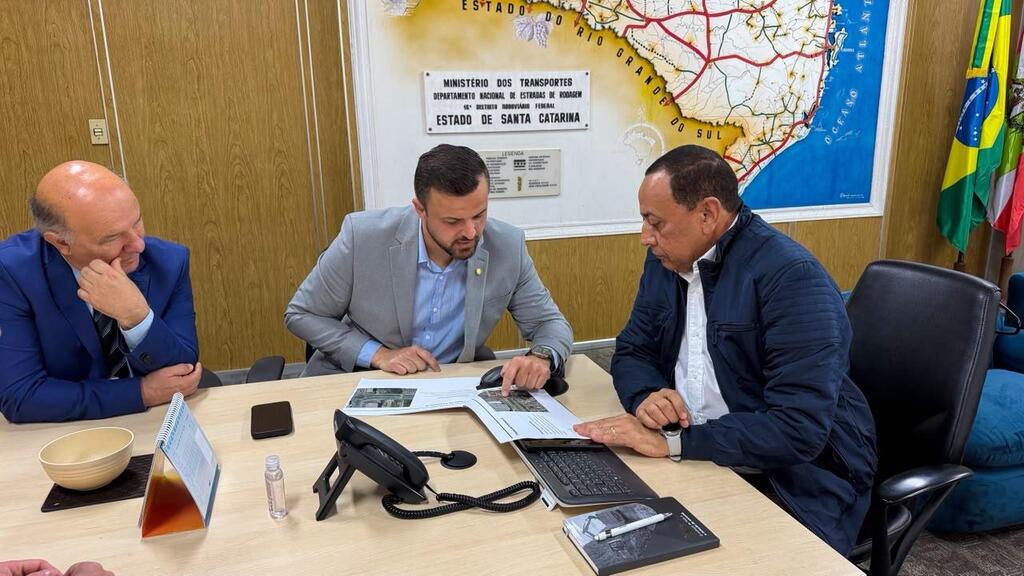 Lucas Neves cobra do DNIT solução para acesso à avenida das Torres, em Lages