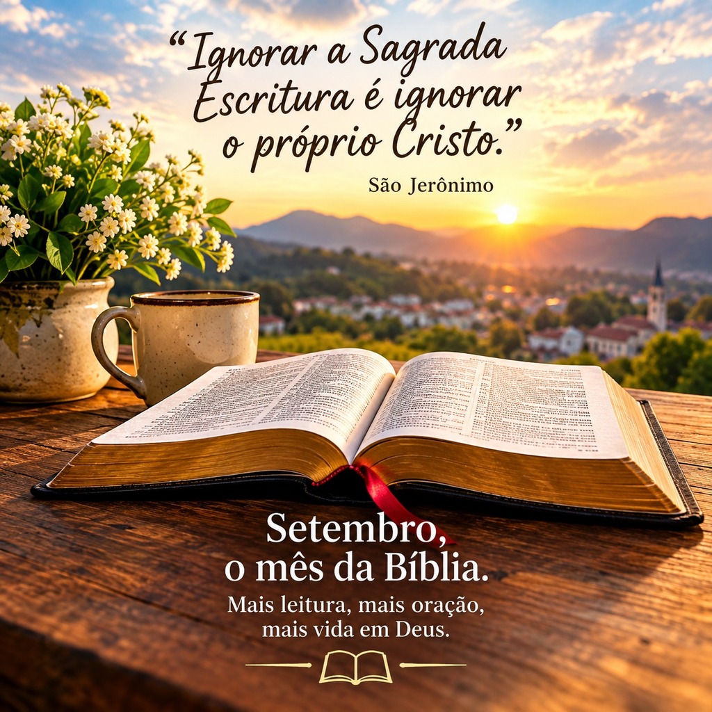 SETEMBRO, MÊS DA BÍBLIA