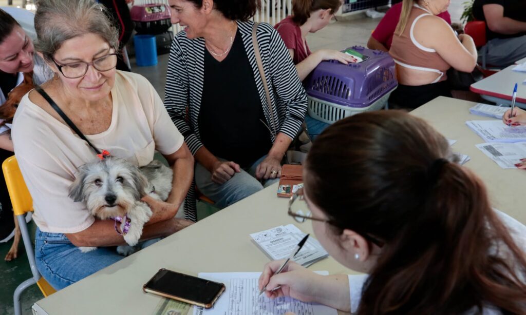 Mutirão de microchipagem gratuita para cães e gatos acontece neste sábado