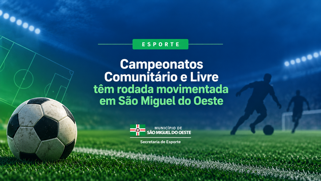 Divulgados os resultados dos campeonatos disputados no fim de semana