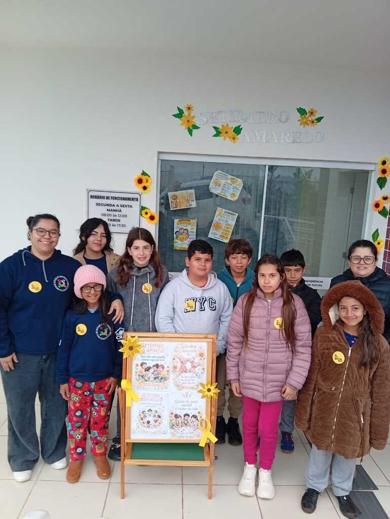 Panfletagem do Setembro Amarelo – CRAS de Zortéa