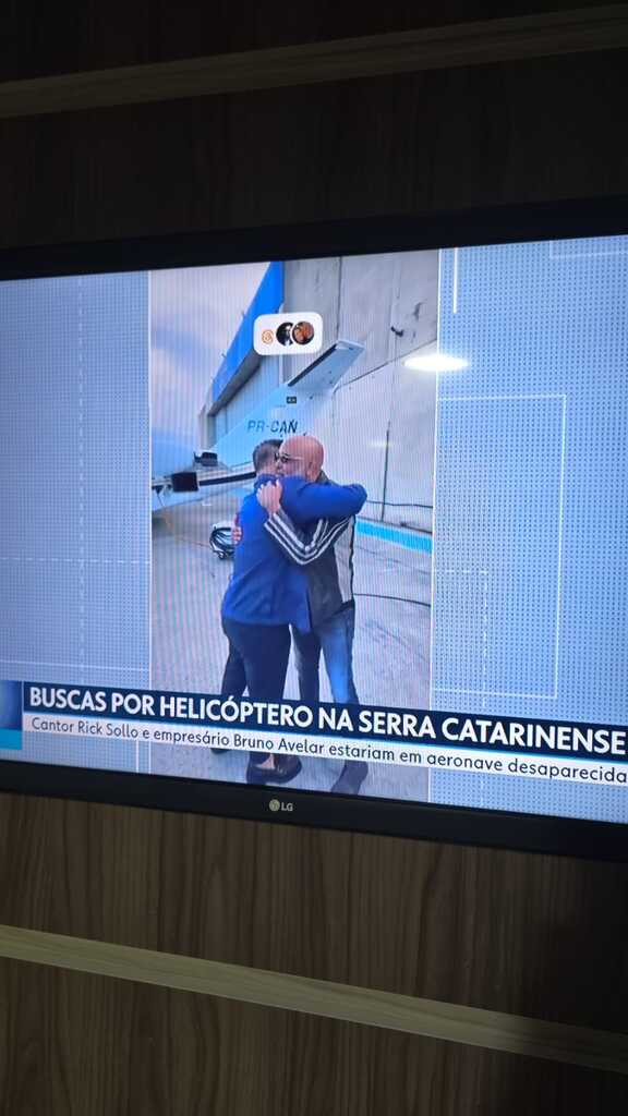 PMSC atua nas buscas por helicóptero desaparecido na região de Urubici
