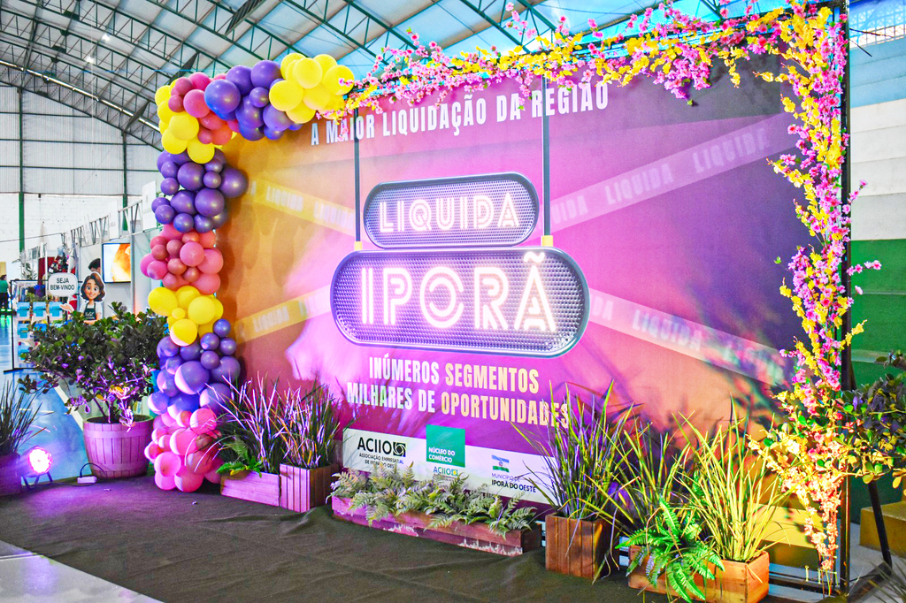 Liquida Iporã promete movimentar o comércio