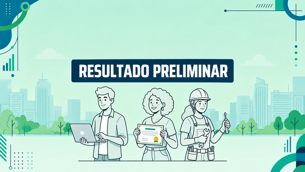 Divulgado resultado preliminar de cursos gratuitos de qualificação profissional