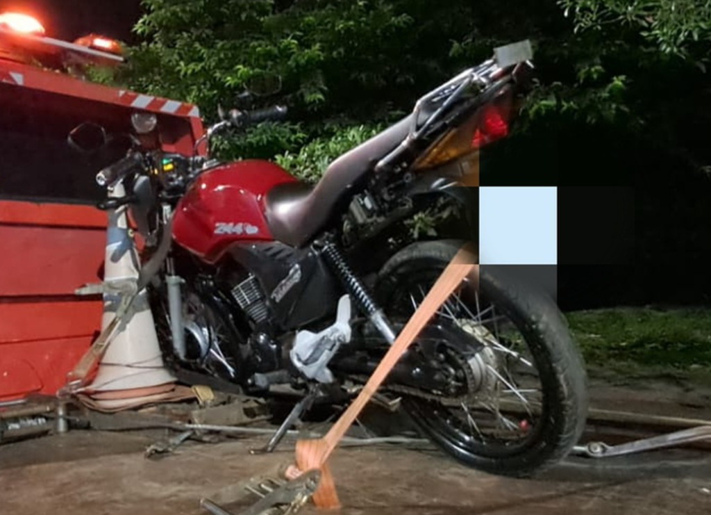 Polícia Militar apreende motocicleta com mais de R$ 24 mil em notificações
