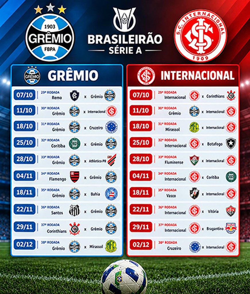 Reta final do Brasileirão