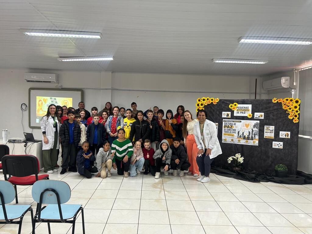 Promovidas ações de valorização da vida e saúde mental nas escolas municipais