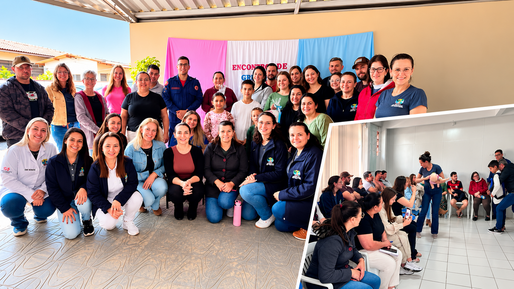 Encontro de Gestantes reúne Saúde e Educação em atividade sobre primeiros socorros em Rio do Campo