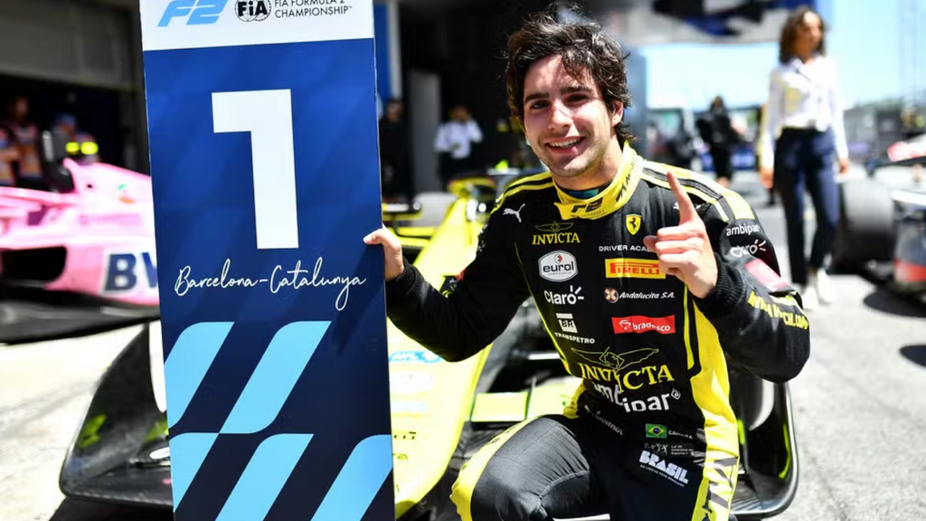 O Brasileiro Rafael Câmara mira salto para a Fórmula 1 após se destacar na F2