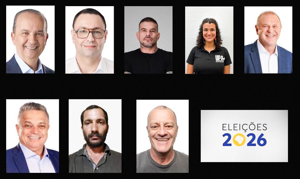 SANTA CATARINA TEM OITO CANDIDATOS A GOVERNADOR