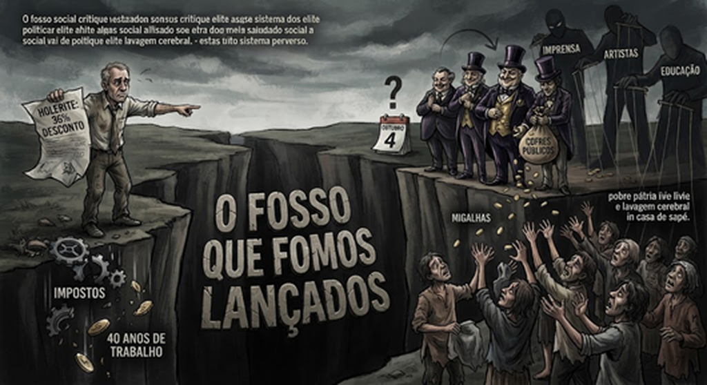 O FOSSO EM QUE FOMOS LANÇADOS