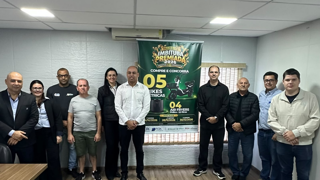 CDL IMBITUBA LANÇA OFICIALMENTE A PROMOÇÃO IMBITUBA PREMIADA 2026