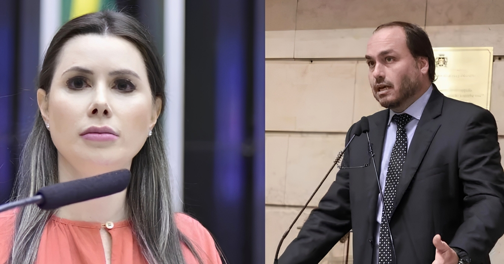 Carol de Toni e Carlos Bolsonaro são eleitos senadores por Santa Catarina