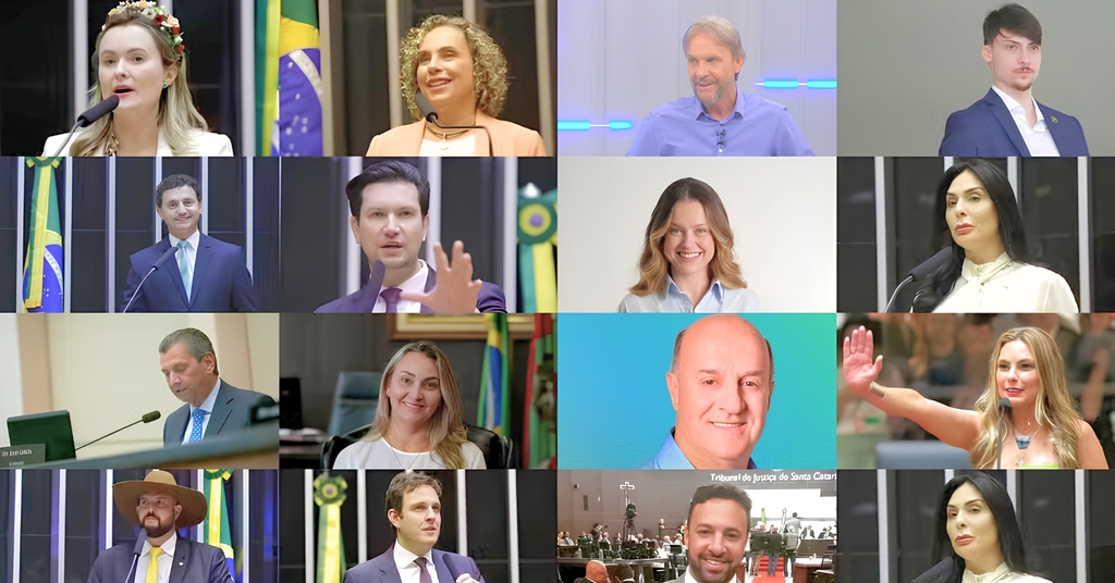 Confira os 16 deputados federais eleitos em Santa Catarina nas Eleições 2026