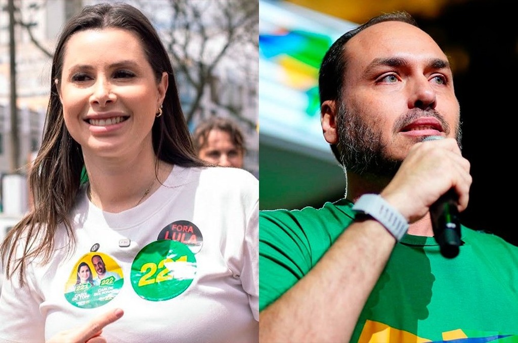 Santa Catarina elege Carol de Toni e Carlos Bolsonaro ao Senado