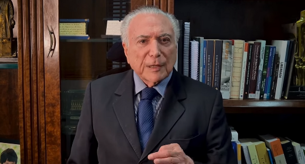 Michel Temer declara a apoio a Flávio Bolsonaro: ‘caminho diferente’