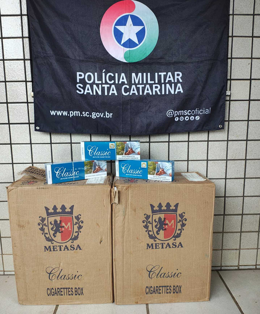 Ocorrência de contrabando é registrada pela PM na região