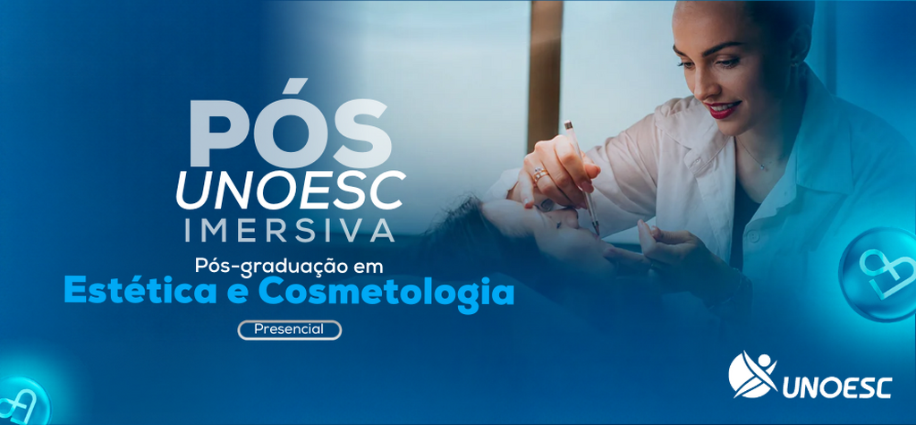 Inscrições abertas para nova turma da pós-graduação em Estética e Cosmetologia
