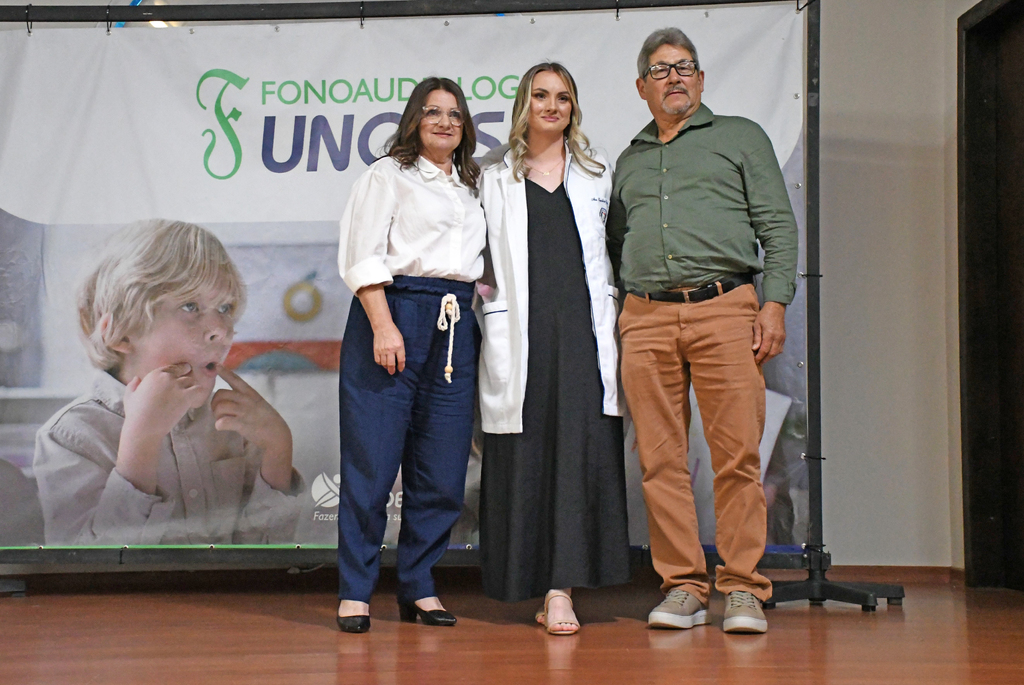 Curso de Fonoaudiologia da Unoesc Joaçaba realiza a 2ª Cerimônia do Jaleco