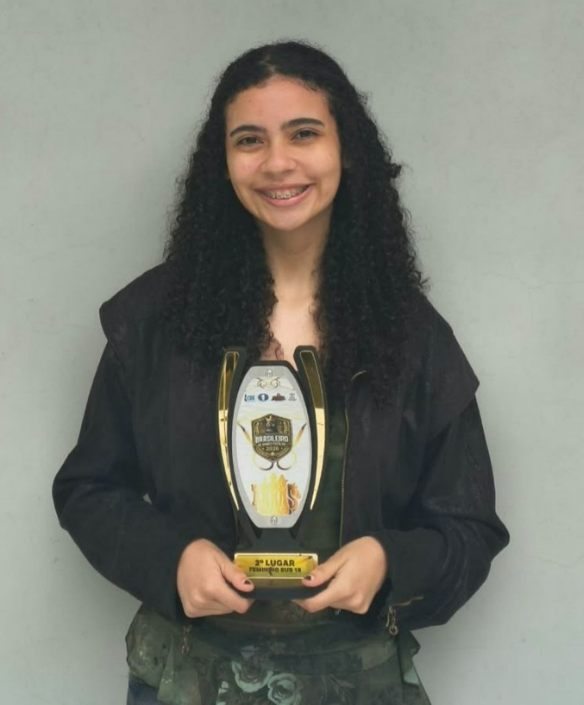 Enxadrista de Otacílio Costa é vice-campeã brasileira escolar