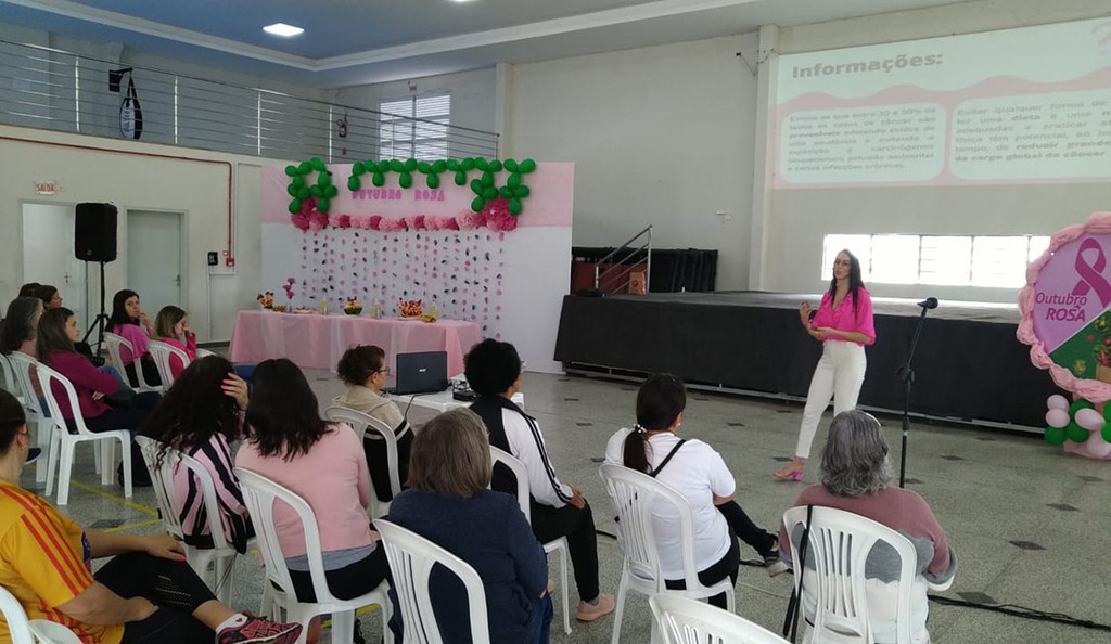 SANTA ROSA DO SUL PREPARA PROGRAMAÇÃO ESPECIAL PARA O OUTUBRO ROSA