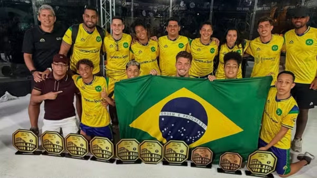 Brasil domina Mundial de Futmesa e conquista todos os títulos