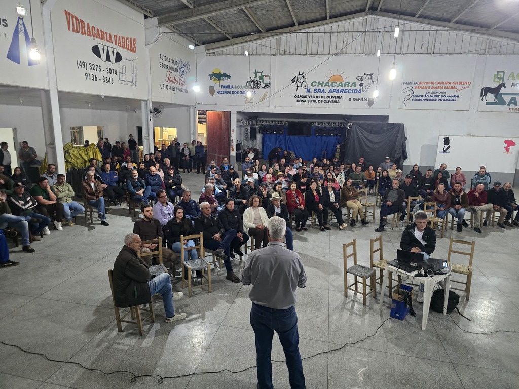 Administração Municipal apresenta em audiência Pública proposta de adesão de Otacílio Costa ao Programa Estrada Boa Rural