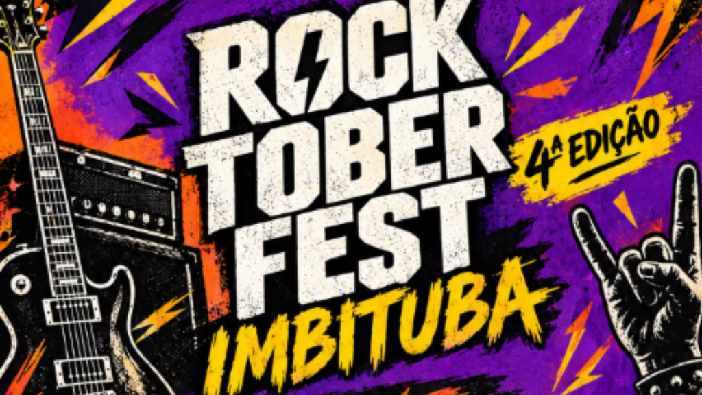 Rocktoberfest promete dois dias de muito rock, cerveja artesanal e gastronomia em Imbituba