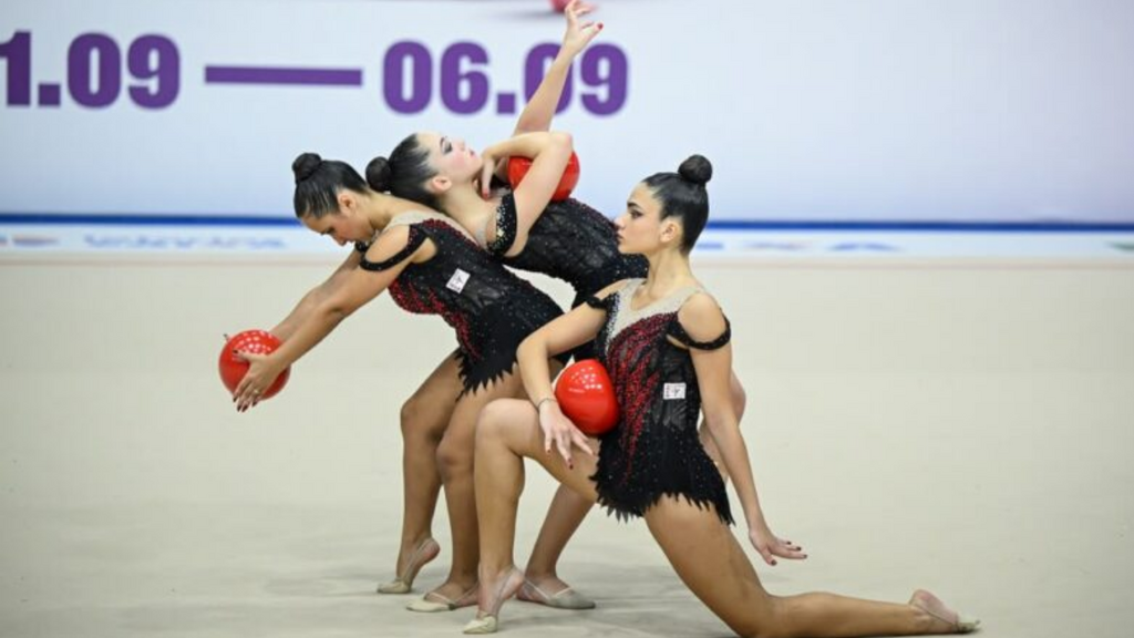 Tubarão vira palco da ginástica rítmica com atletas da Seleção Brasileira e campeãs internacionais