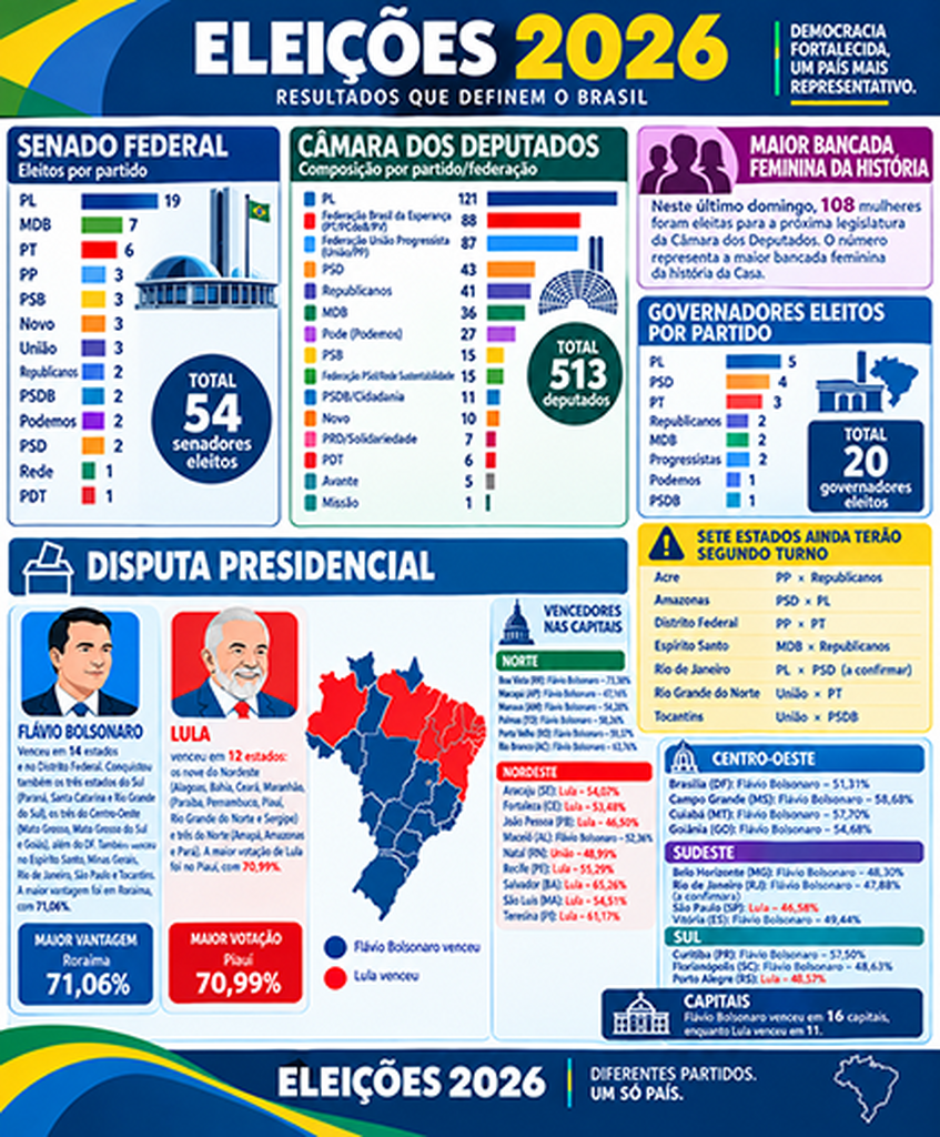 16 deputados foram eleitos