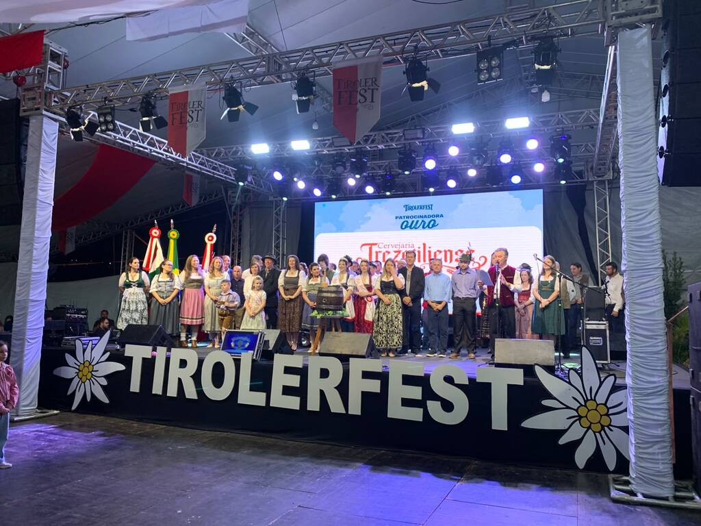 Tirolerfest 2026 tem início em Treze Tílias com celebração dos 93 anos da imigração austríaca
