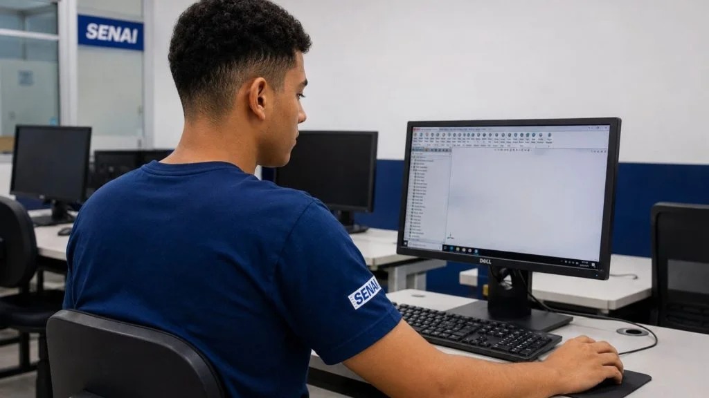 SENAI ANUNCIA AUXÍLIO DE R$ 858 POR MÊS PARA QUEM FIZER CURSOS TÉCNICOS GRATUITOS