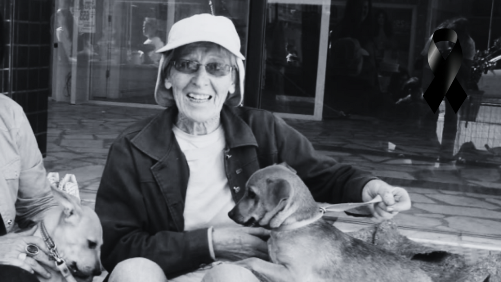 Imbituba perde Maria Belga, a mulher que dedicou a vida a salvar animais abandonados