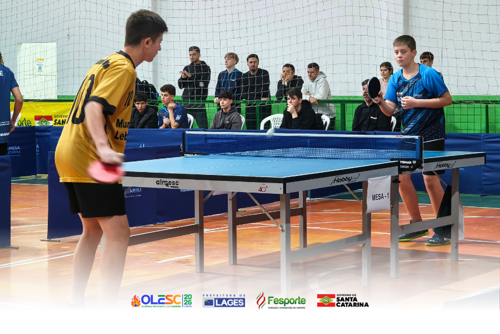 Joinville lidera classificação geral e quadro de medalhas da Olesc 2026