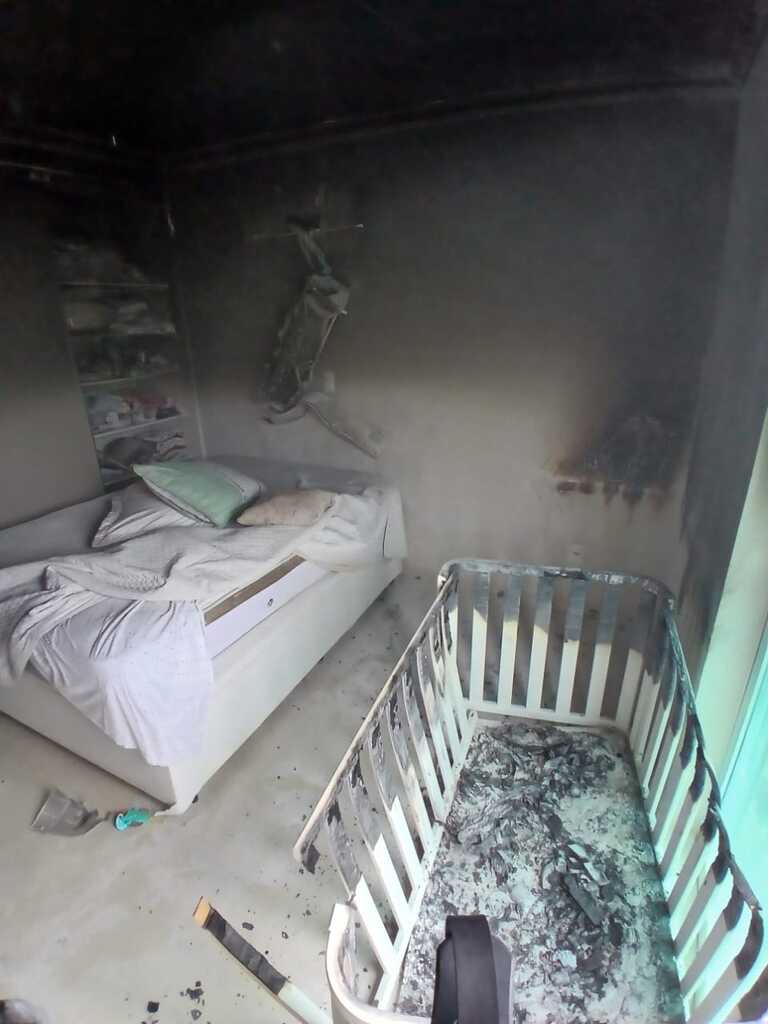 Princípio de incêndio é registrado em apartamento no Centro de Joaçaba