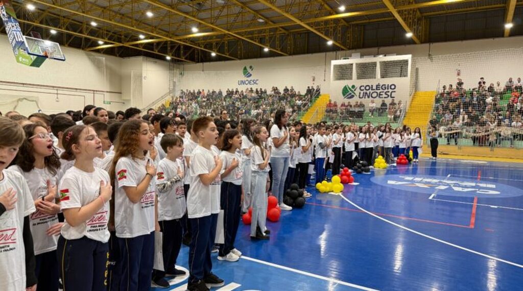 Joaçaba forma aproximadamente 380 alunos no Programa Educacional de Resistência às Drogas e à Violência
