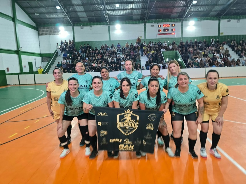 Rezenha Futsal conquista o título do Campeonato Municipal de Futsal Feminino de Otacílio Costa
