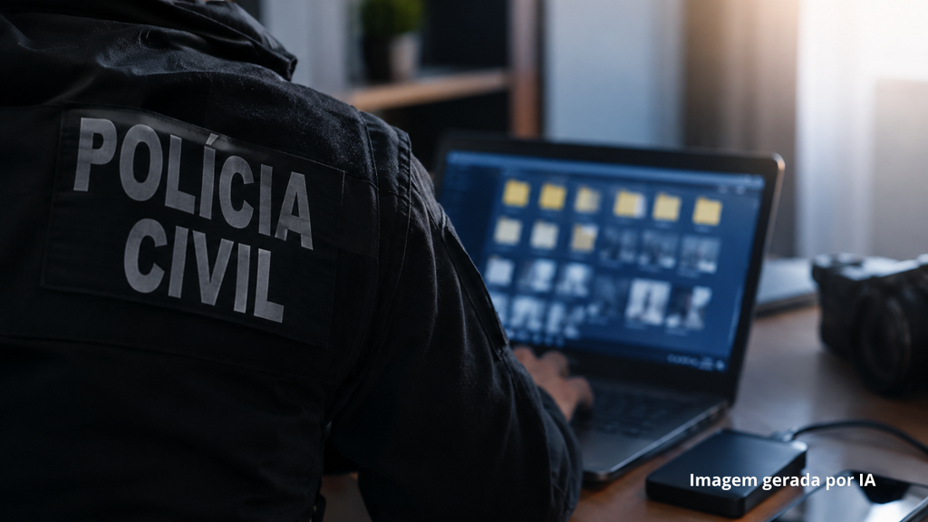 Suspeito de armazenar material de abuso sexual infantil é preso em SC