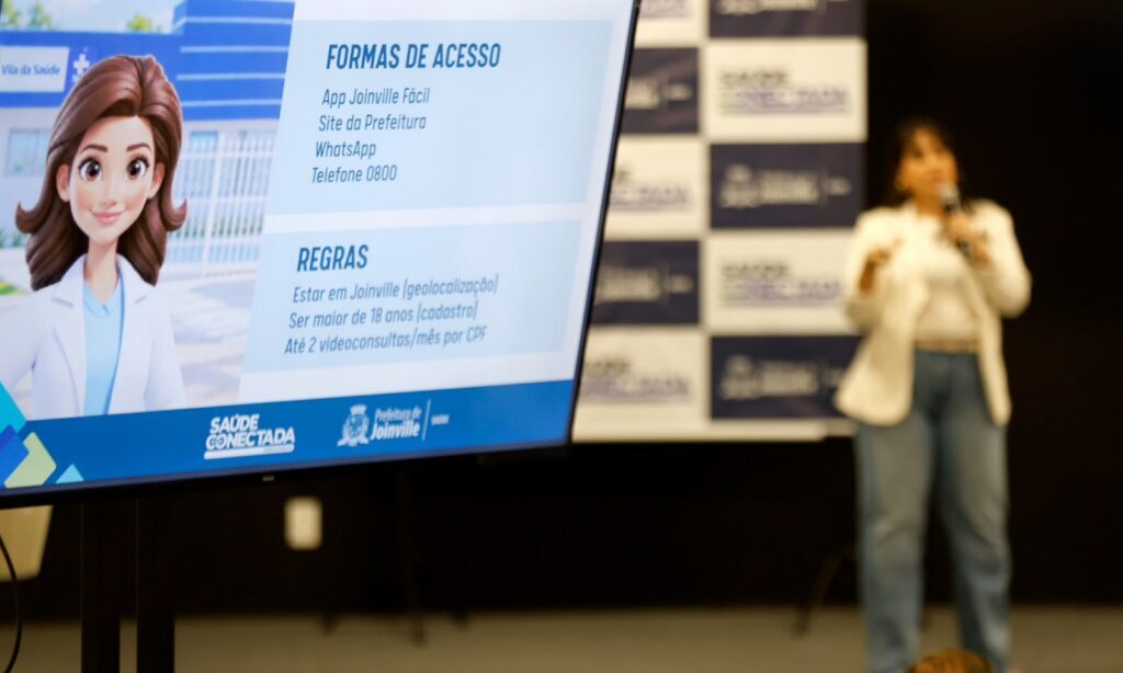 Joinville lança Saúde Conectada e amplia oferta em até 30 mil consultas por mês