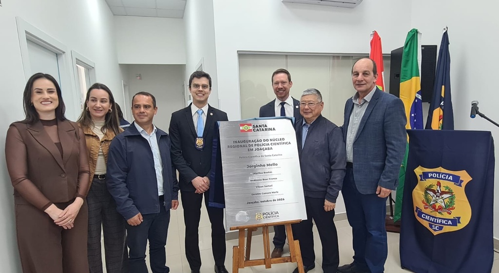Polícia Científica inaugura nova unidade em Joaçaba e amplia estrutura no Meio-Oeste