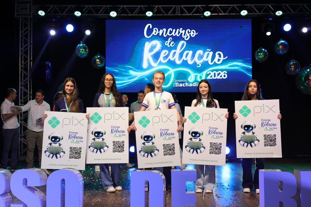 Consórcio Machadinho premia vencedores do 20º Concurso de Redação