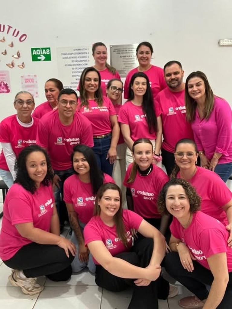 ESF CENTRAL DE SÃO JOÃO DO SUL ESTÁ PROMOVENDO O “DIA D” DO OUTUBRO ROSA, DEDICADO À SAÚDE DA MULHER