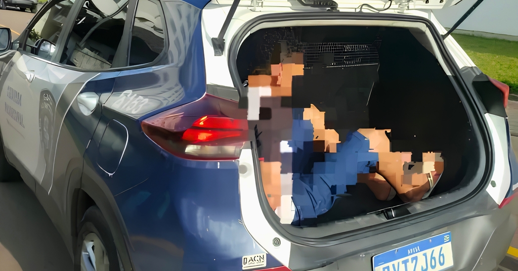 Indivíduo é preso após agredir companheira com cabo de vassoura em Rio do Sul