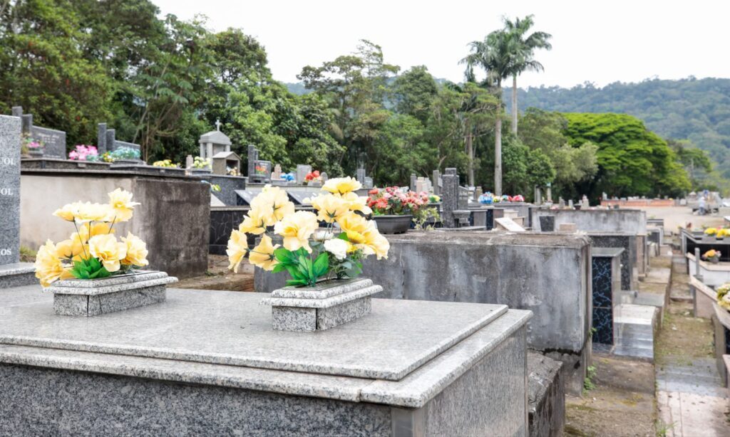 Limpeza de túmulos em cemitérios de Joinville pode ser feita até 27 de outubro
