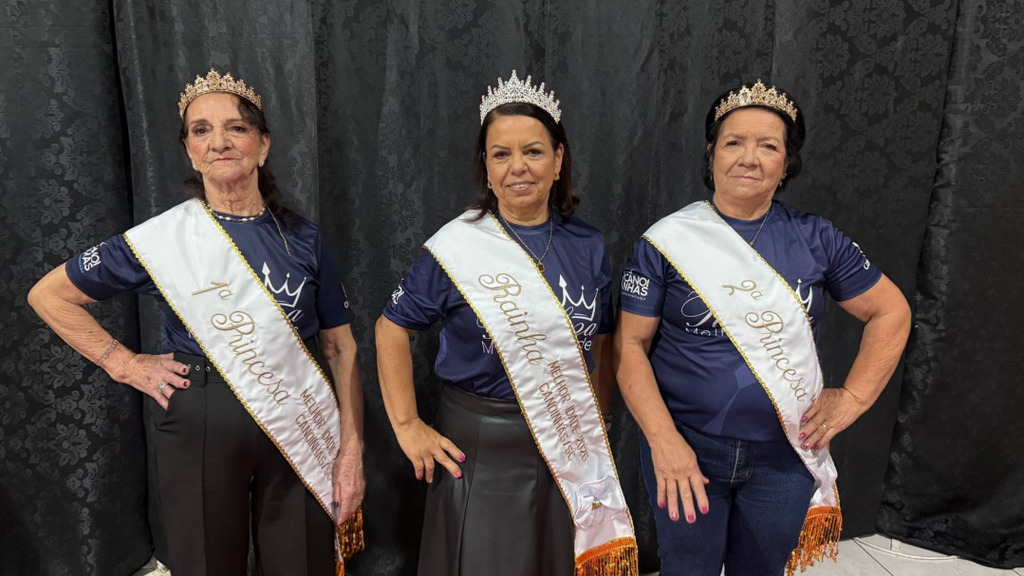 Canoinhas elege a realeza da Melhor Idade