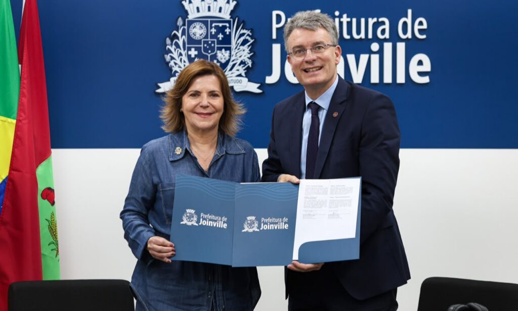 Joinville fortalece laços com a Alemanha em acordo com região de 51 municípios