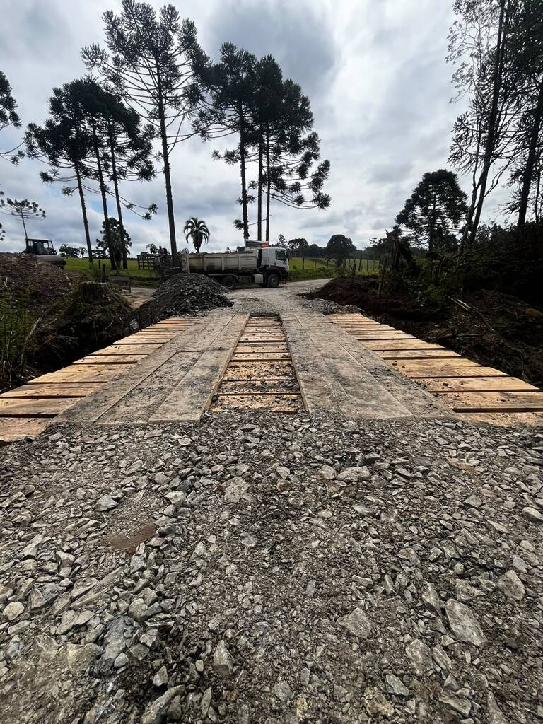 Ponte do Ihambu é liberada para trânsito